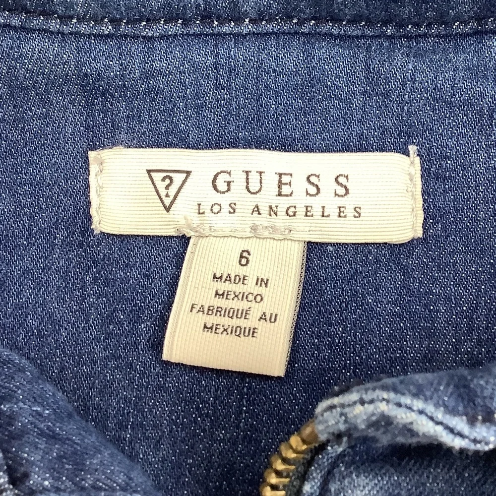 NWT Guess Jessie Utility Fitted Denim Jumpsuit 6 - Picture 12 of 14
